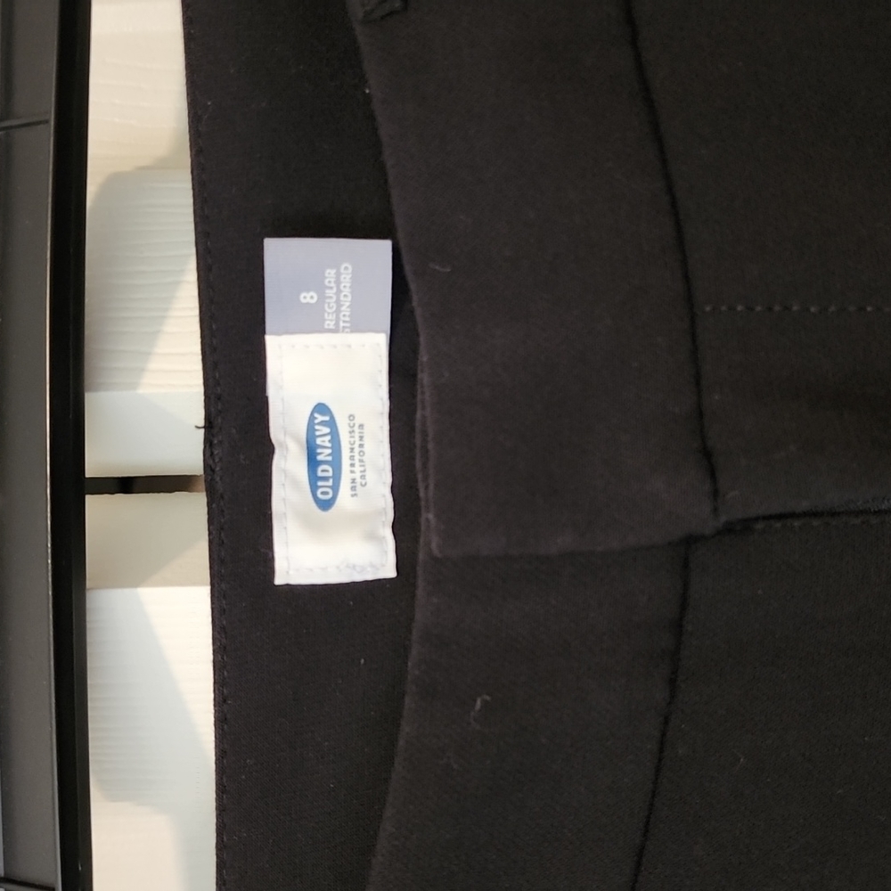 NWTs Old Navy black dress pant slacks - Picture 3 of 7